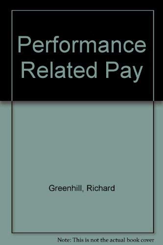 Imagen de archivo de Performance Related Pay a la venta por Anybook.com