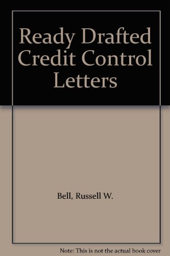 Stock image for Ready Drafted Credit Control Letters for sale by WorldofBooks