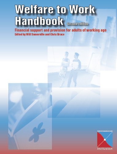 9781870563673: Welfare to Work Handbook: Financial Support and Provision for Adults of Working Age