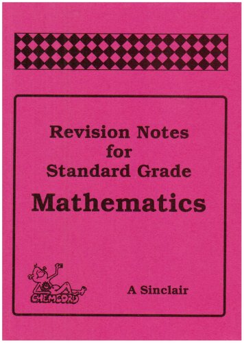 9781870570596: Revision Notes for Standard Grade Mathematics