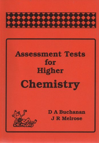 Beispielbild fr Assessment Tests for Higher Chemistry zum Verkauf von WorldofBooks