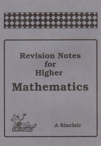 9781870570718: Revision Notes for Higher Mathematics
