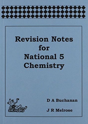 Beispielbild fr Revision Notes for National 5 Chemistry zum Verkauf von WorldofBooks