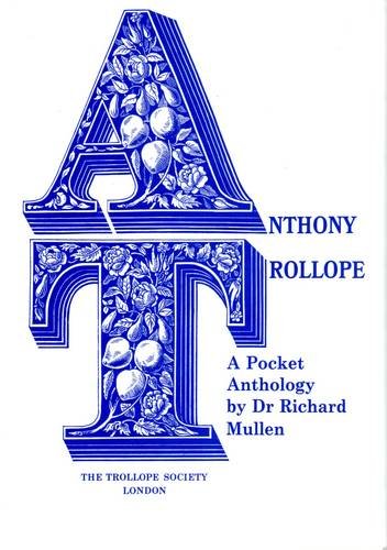 9781870587747: Anthony Trollope: A Pocket Anthology