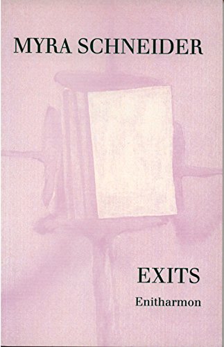 Exits (9781870612449) by Schneider, Myra