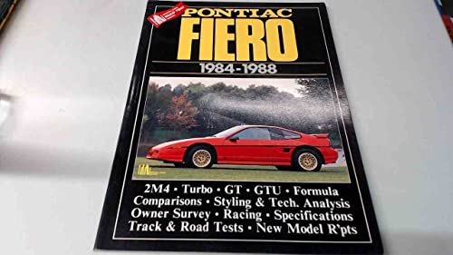 Pontiac Fiero 1984-88 (Brooklands) (9781870642019) by Clarke, R. M.