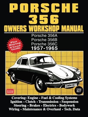 Imagen de archivo de Porsche 356 Owners Workshop Manual 1957-1965 (Brooklands Books) a la venta por Books From California