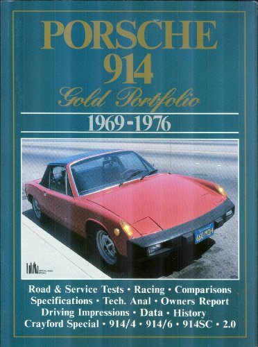 9781870642729: Porsche 914 Gold Portfolio, 1969-76