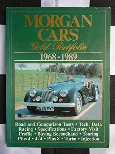 Stock image for Morgan Cars Gold Portfolio 1968-1989 for sale by Armchair Motorist