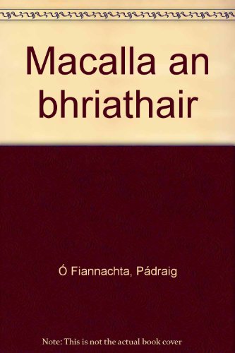 9781870684149: Macalla an bhriathair