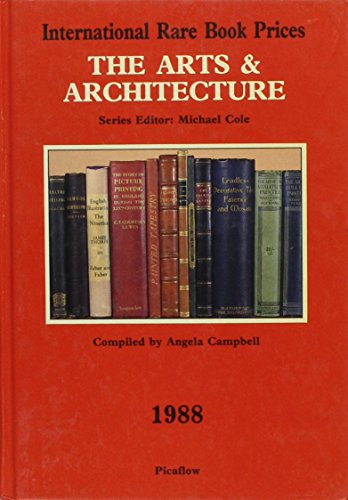 Beispielbild fr International Rare Book Prices: The Arts and Architecture zum Verkauf von Wonder Book