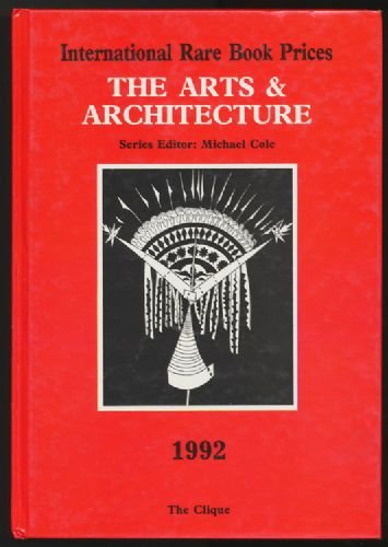 Stock image for Annual Register of Book Values. The Arts & Architecture. 1992 for sale by The London Bookworm