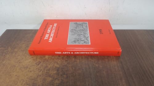 Beispielbild fr ANNUAL REGISTER OF BOOK VALUES THE ARTS and ARCHITECTURE. zum Verkauf von Cambridge Rare Books