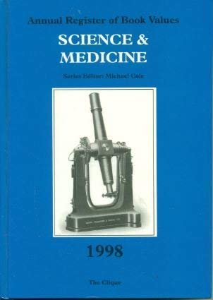 Stock image for Annual Register of Book Values - Science & Medicine, 1998 for sale by PsychoBabel & Skoob Books