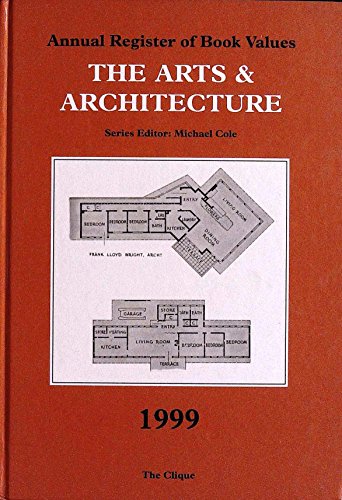 Stock image for Annual Register of Book Values. The Arts & Architecture. 1999 for sale by The London Bookworm