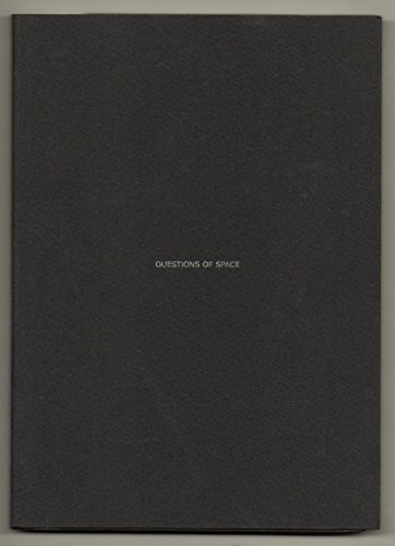 9781870890595: Bernard Tschumi: Questions of Space