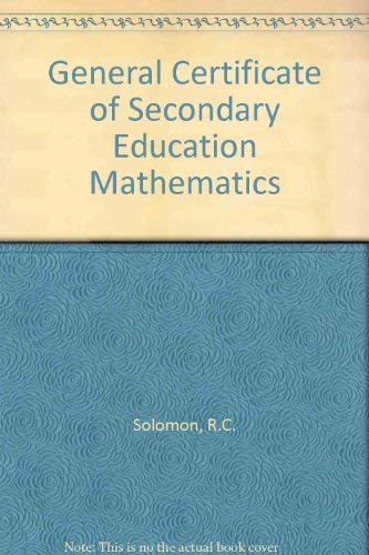 Stock image for General Certificate of Secondary Education Mathematics for sale by WorldofBooks