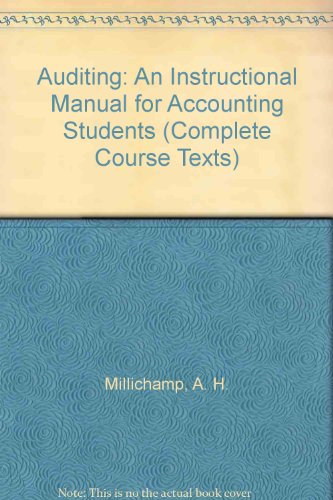 9781870941570: Auditing (Complete Course Texts)
