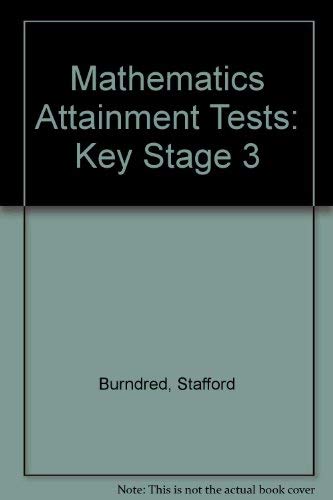 Beispielbild fr Mathematics Attainment Tests: Key Stage 3 zum Verkauf von AwesomeBooks
