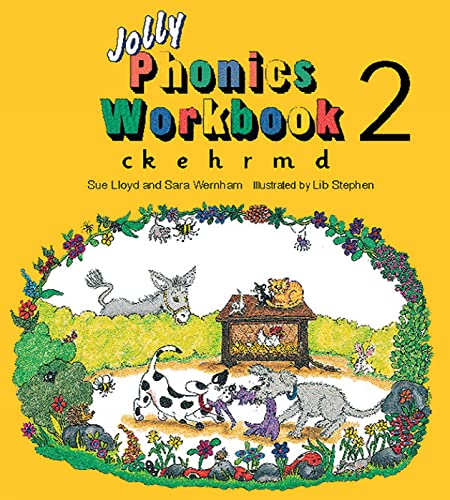 Beispielbild fr Jolly Phonics Workbook 2: in Precursive Letters (British English edition): Ck, E, H, R, M, D zum Verkauf von AwesomeBooks