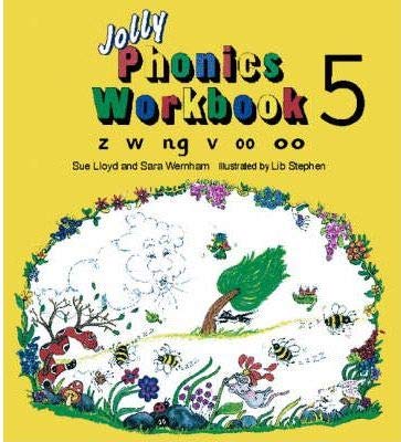 Stock image for Jolly Phonics Workbook 5: z, w, ng, v, oo for sale by Reuseabook