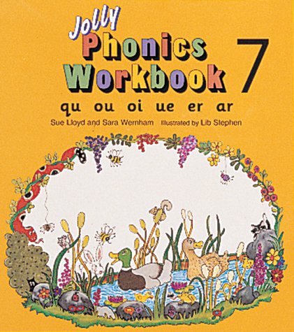 9781870946575: Jolly Phonics Workbook 7: qu, ou, oi, ue, er, ar: in Precursive Letters (British English edition) (Jolly Phonics Workbooks, set of 1–7)