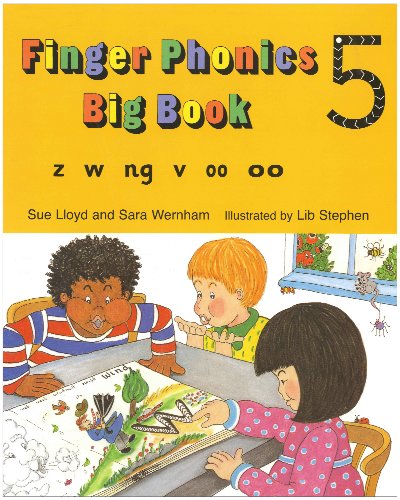 Imagen de archivo de Finger Phonics: 5 (Jolly Phonics: Finger Phonics) a la venta por WorldofBooks