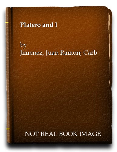 Beispielbild fr Platero and I SIGNED COPY (TRANSLATOR) zum Verkauf von Alexander's Books
