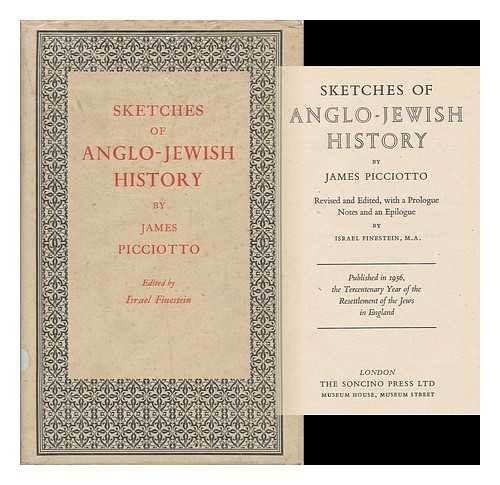 9781871055030: Sketches of Anglo-Jewish History / Revised and Edited, with a Prologue, Notes, and an Epilogue by Israel Finestein