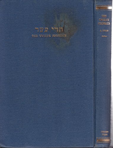 Twelve Prophets (Soncino Books of the Bible) (English and Hebrew Edition)