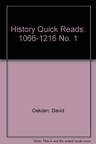 9781871173239: History Quick Reads No 1 (1066-1216): The Juggler and the Jackdaw / Fight for Your Life / The Ferryman (History Quick Reads)