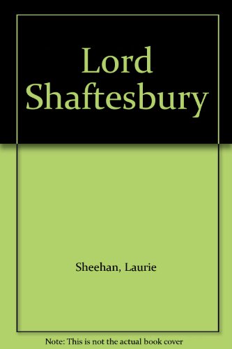 Stock image for Lord Shaftesbury for sale by Bahamut Media
