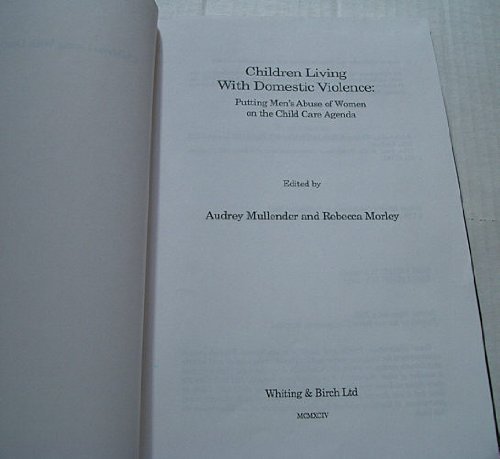 9781871177718: Children Living with Domestic Violence (Groupwork S.)