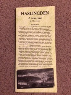 Haslingden Town Trail (9781871236071) by C Aspin