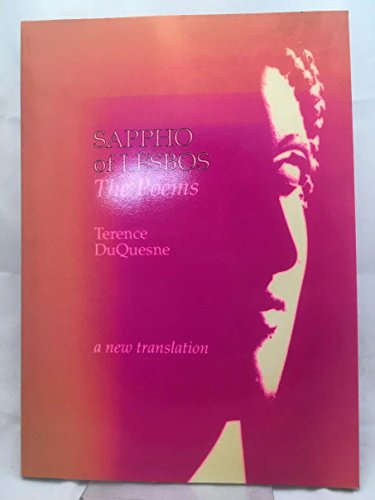 Imagen de archivo de Sappho of Lesbos; the poems a la venta por Clevedon Community Bookshop Co-operative