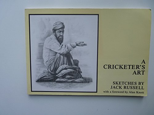 Beispielbild fr A Cricketer's Art, sketches by Jack Russell zum Verkauf von WorldofBooks