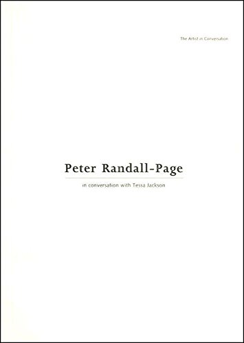 Peter Randall: In Conversation (9781871480092) by Jackson, Tessa