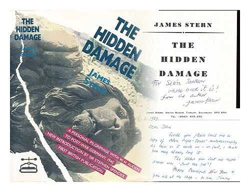 Stock image for The Hidden Damage: a Personal Pilgrimage with W.H. Auden into the Heart of Post-war Germany for sale by The Secret Book and Record Store
