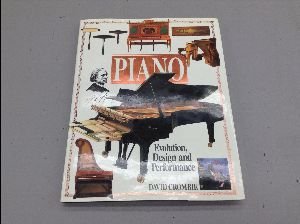 Beispielbild fr Piano: Evolution, Design and Performance (Balafon Library) zum Verkauf von AwesomeBooks