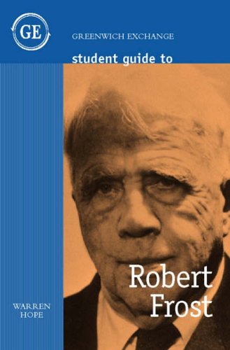 Stock image for Student Guide to Robert Frost (Student Guide) for sale by WorldofBooks