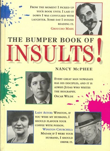 Stock image for The Bumper Book of Insults for sale by WorldofBooks