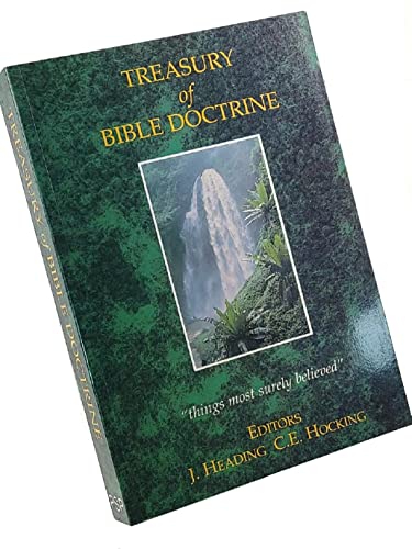 Imagen de archivo de Treasury of Bible Doctrine a la venta por ThriftBooks-Dallas