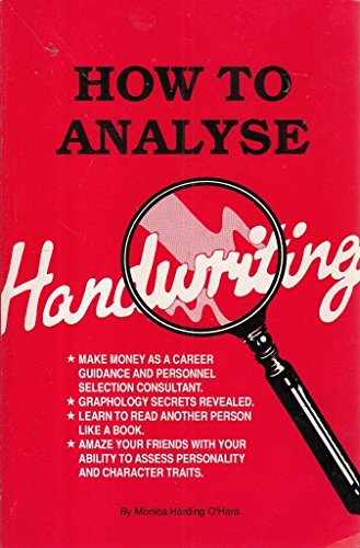 9781871663013: How to Analyse Handwriiting