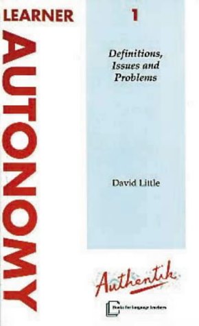 Beispielbild fr Definitions, Issues and Problems (v. 1) (Learner Autonomy) zum Verkauf von WorldofBooks