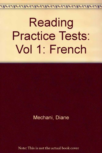9781871730388: Reading Practice Tests: Vol 1: French (Reading Practice Tests: French)