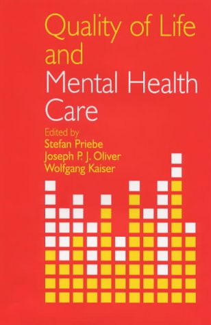Imagen de archivo de Quality of Life and Mental Health Care a la venta por Anybook.com