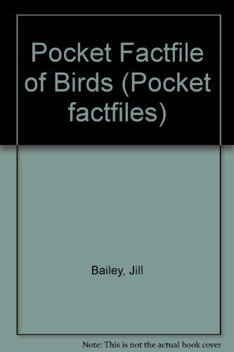 Beispielbild fr Pocket Factfile of Birds (Pocket Factfiles) zum Verkauf von Wonder Book