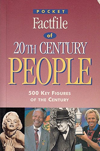 Imagen de archivo de Pocket Factfile of 20th Century People (Pocket Factfiles) a la venta por Wonder Book