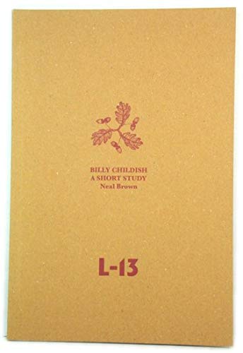 Beispielbild fr BILLY CHILDISH: A SHORT STUDY. (SIGNED) zum Verkauf von Burwood Books