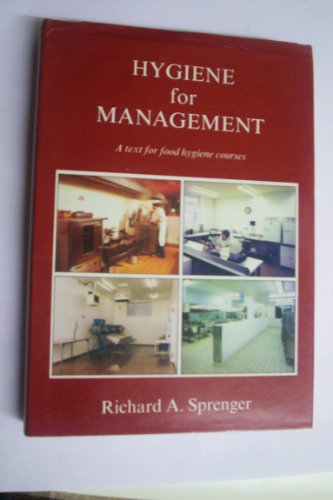 9781871912012: Hygiene for Management: Text for Food Hygiene Courses